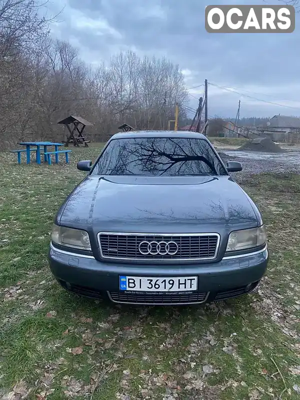 Седан Audi A8 2002 3.33 л. Автомат обл. Полтавська, Нові Санжари - Фото 1/17