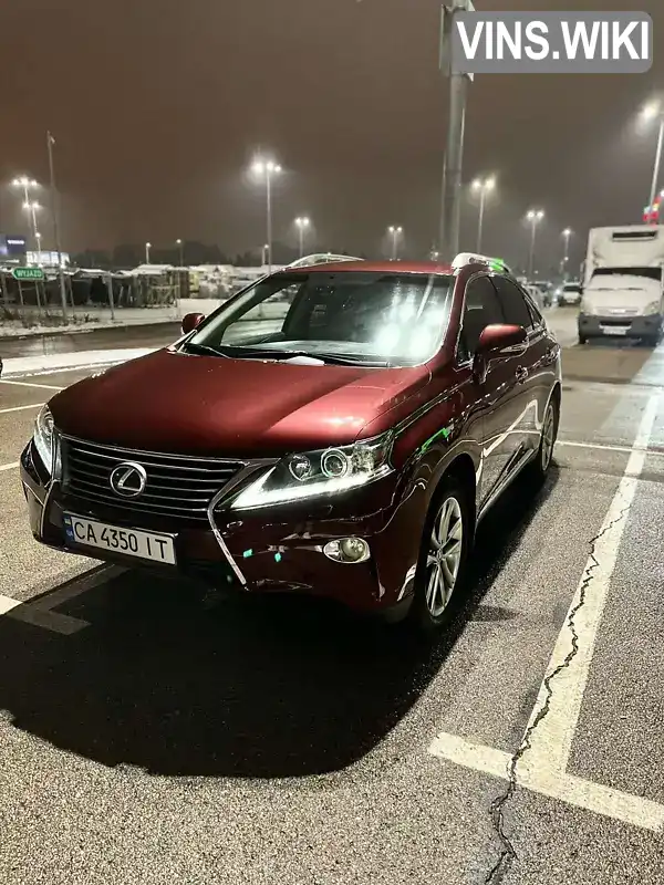 Внедорожник / Кроссовер Lexus RX 2012 3.46 л. Автомат обл. Тернопольская, Тернополь - Фото 1/6