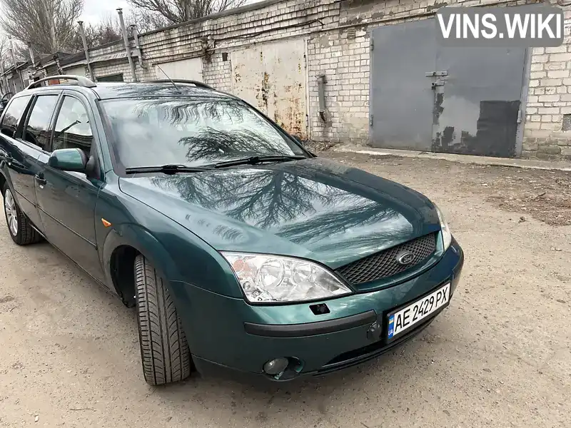 Универсал Ford Mondeo 2001 2 л. Ручная / Механика обл. Днепропетровская, Днепр (Днепропетровск) - Фото 1/10