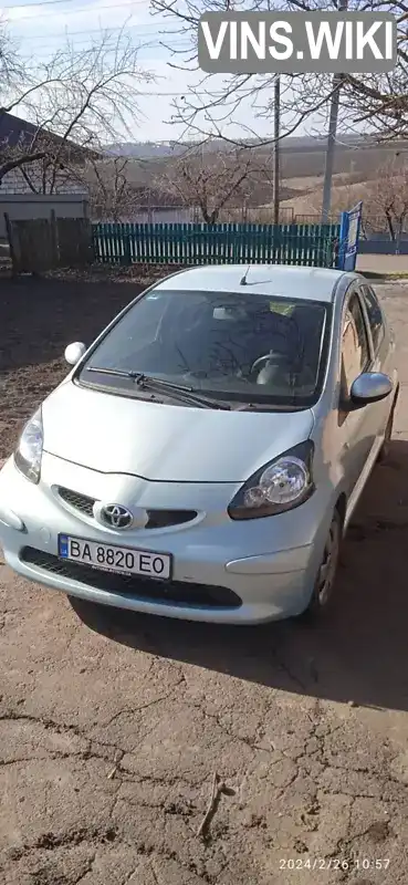 Хэтчбек Toyota Aygo 2005 1 л. Ручная / Механика обл. Кировоградская, Новоархангельск - Фото 1/6