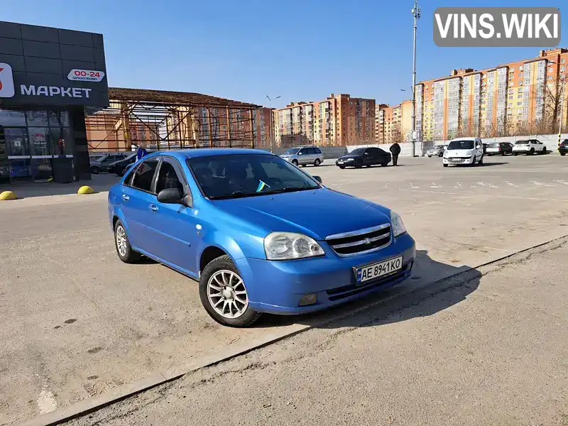 Седан Chevrolet Lacetti 2005 1.6 л. Ручна / Механіка обл. Дніпропетровська, Дніпро (Дніпропетровськ) - Фото 1/10