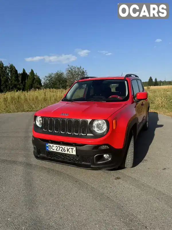 ZACCJABT9GPD24852 Jeep Renegade 2016 Позашляховик / Кросовер 2.36 л. Фото 1