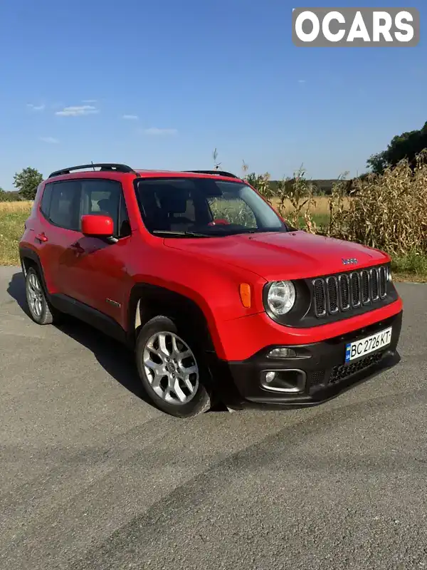 ZACCJABT9GPD24852 Jeep Renegade 2016 Позашляховик / Кросовер 2.36 л. Фото 2