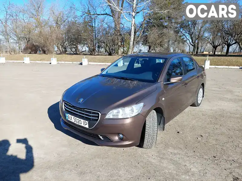 Седан Peugeot 301 2013 1.56 л. Ручна / Механіка обл. Харківська, Харків - Фото 1/11