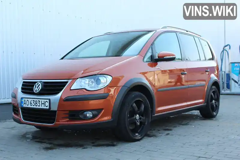 Минивэн Volkswagen Touran 2009 1.4 л. Автомат обл. Закарпатская, Виноградов - Фото 1/21