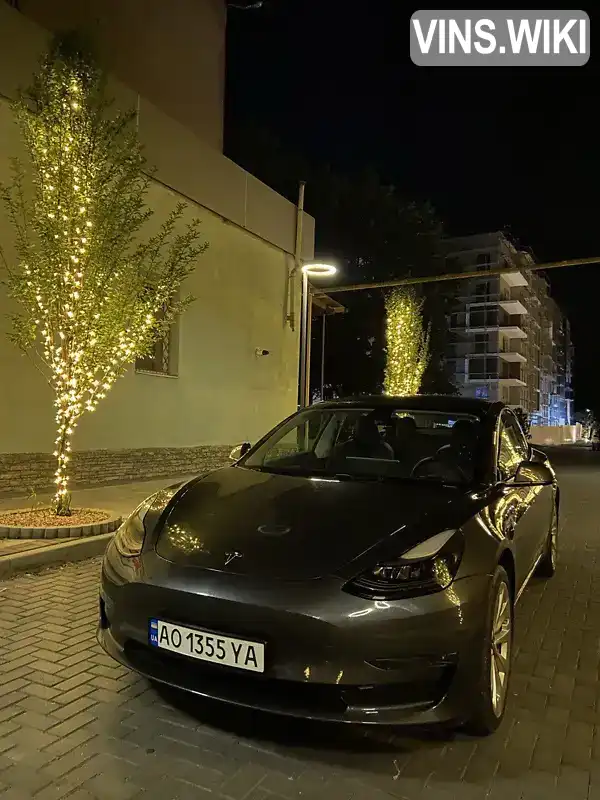 Седан Tesla Model 3 2021 null_content л. Автомат обл. Закарпатська, Тячів - Фото 1/21