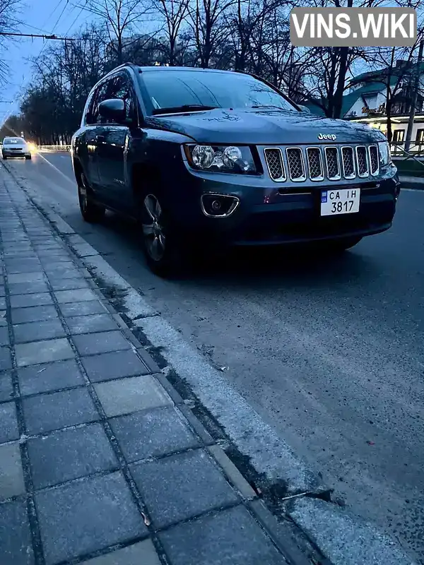 Внедорожник / Кроссовер Jeep Compass 2016 2.4 л. Автомат обл. Черкасская, Черкассы - Фото 1/14