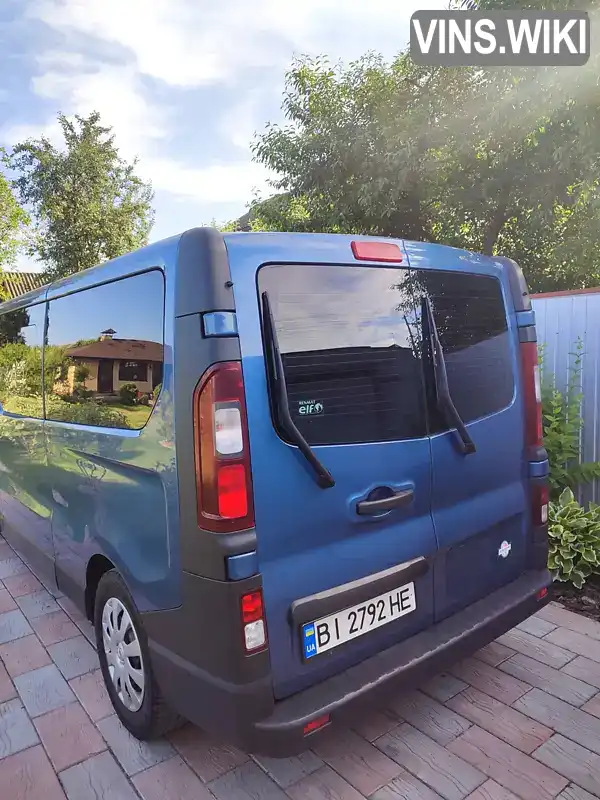 Мінівен Renault Trafic 2015 1.6 л. Ручна / Механіка обл. Полтавська, Полтава - Фото 1/18