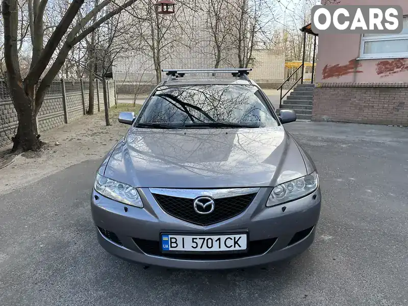 Універсал Mazda 6 2005 2 л. Ручна / Механіка обл. Полтавська, Кременчук - Фото 1/18