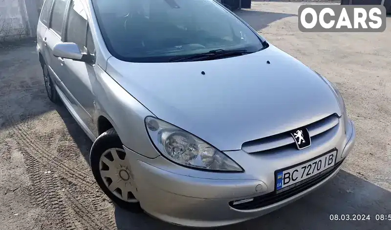 Универсал Peugeot 307 2002 2 л. Ручная / Механика обл. Хмельницкая, Хмельницкий - Фото 1/20