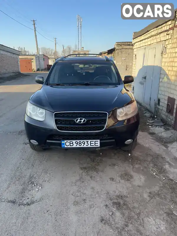 Позашляховик / Кросовер Hyundai Santa FE 2005 2.2 л. Автомат обл. Чернігівська, Чернігів - Фото 1/9