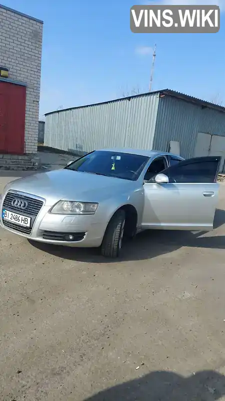 Седан Audi A6 2007 2.39 л. Варіатор обл. Полтавська, Кременчук - Фото 1/12