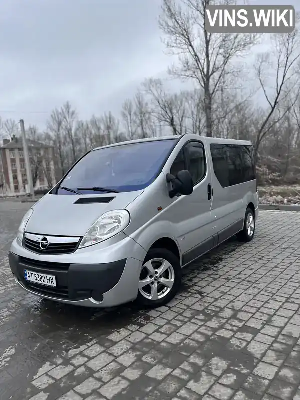 Мінівен Opel Vivaro 2009 2.46 л. Ручна / Механіка обл. Івано-Франківська, Надвірна - Фото 1/21