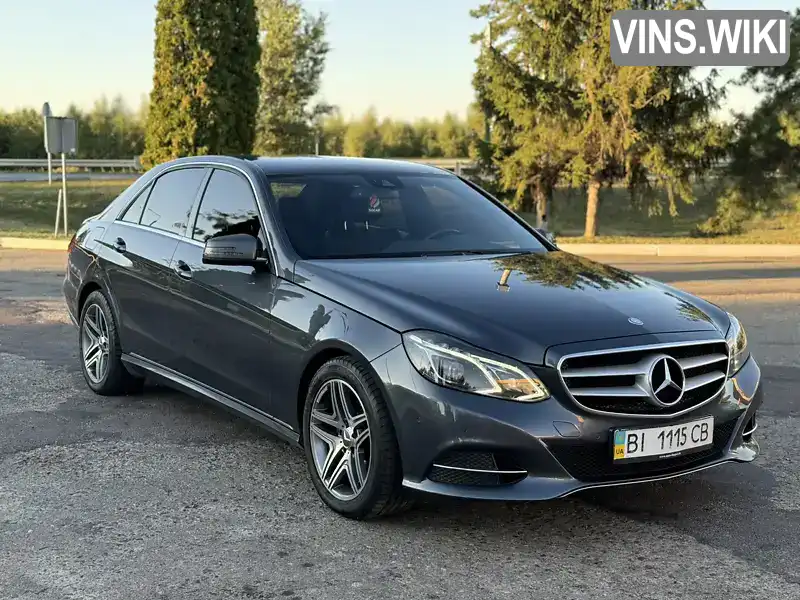 Седан Mercedes-Benz E-Class 2014 2.14 л. Автомат обл. Полтавская, Пирятин - Фото 1/21