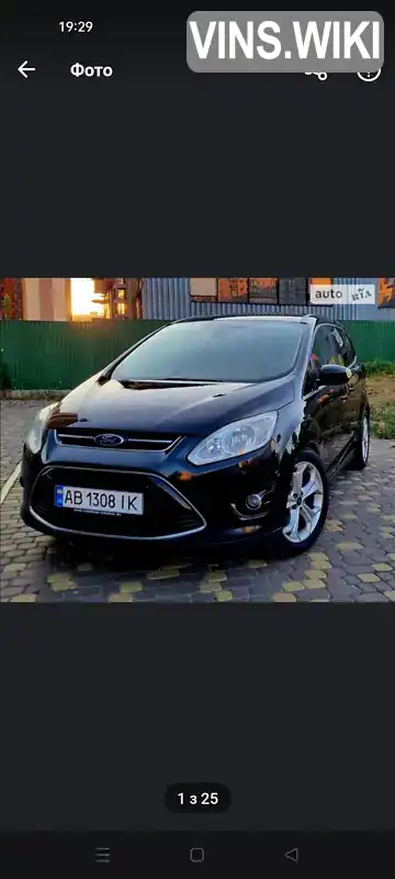 Мінівен Ford Grand C-Max 2012 1.6 л. Ручна / Механіка обл. Вінницька, Вінниця - Фото 1/12