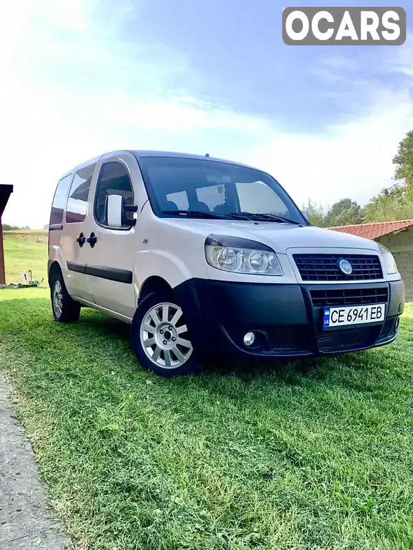 Мінівен Fiat Doblo 2008 1.91 л. Ручна / Механіка обл. Чернівецька, Чернівці - Фото 1/13