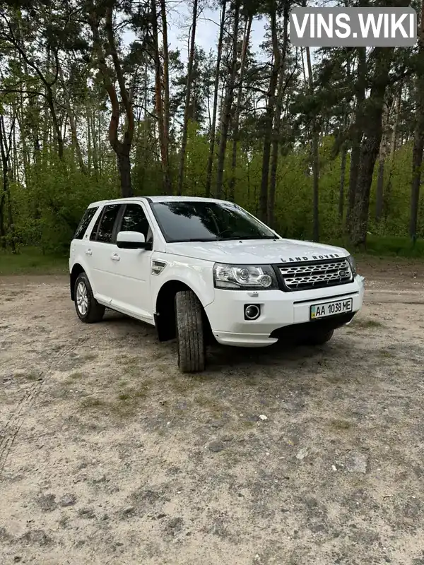 Позашляховик / Кросовер Land Rover Freelander 2012 2 л. Автомат обл. Київська, Київ - Фото 1/21