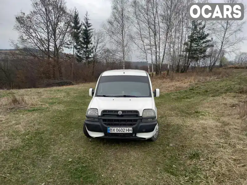 Мінівен Fiat Doblo 2001 1.91 л. Ручна / Механіка обл. Чернівецька, Глибока - Фото 1/7