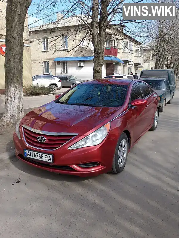 Седан Hyundai Sonata 2012 2.35 л. Автомат обл. Донецька, Покровськ (Красноармійськ) - Фото 1/12