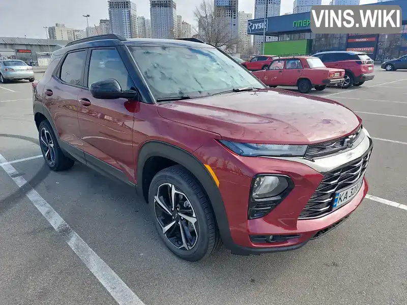 Позашляховик / Кросовер Chevrolet TrailBlazer 2022 1.34 л. Автомат обл. Київська, Київ - Фото 1/21