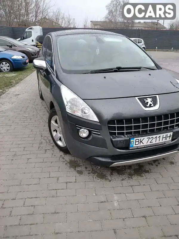 Позашляховик / Кросовер Peugeot 3008 2011 2 л. Ручна / Механіка обл. Рівненська, Радивилів - Фото 1/11