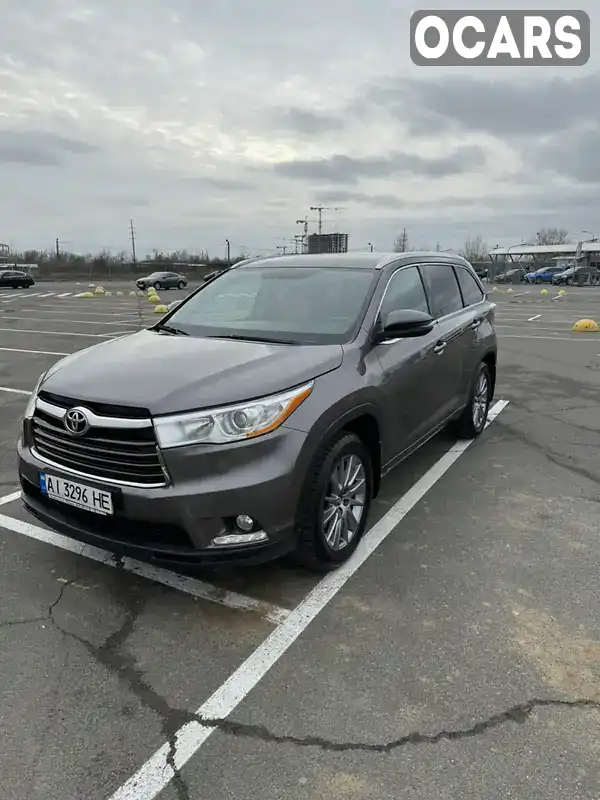 Позашляховик / Кросовер Toyota Highlander 2016 2.7 л. Автомат обл. Київська, Бориспіль - Фото 1/11