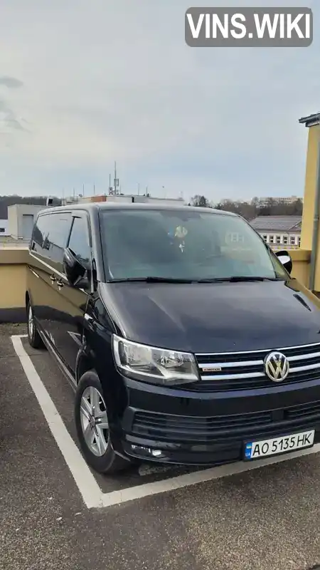 Мінівен Volkswagen Caravelle 2017 1.97 л. Автомат обл. Закарпатська, Ужгород - Фото 1/21