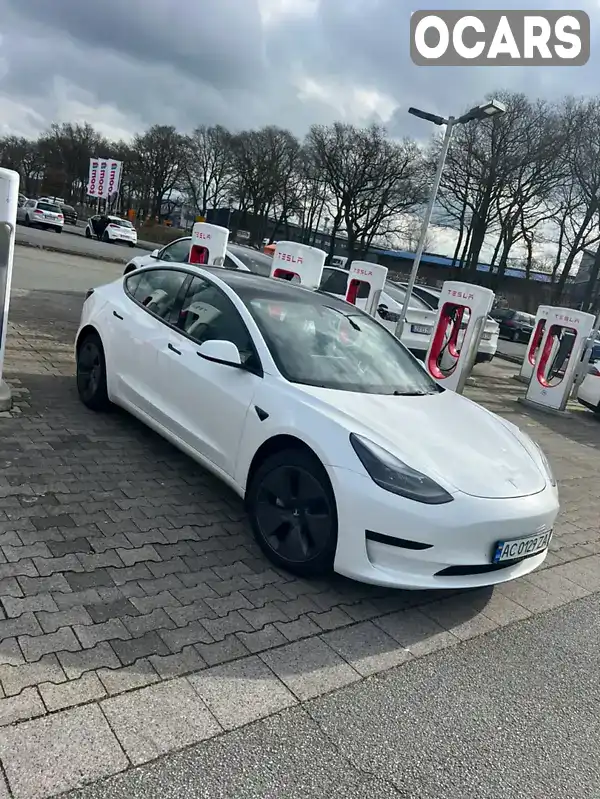 Седан Tesla Model 3 2022 null_content л. обл. Дніпропетровська, Кам'янське (Дніпродзержинськ) - Фото 1/7