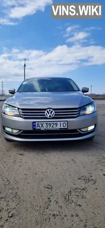 Седан Volkswagen Passat 2013 null_content л. Автомат обл. Харьковская, Лозовая - Фото 1/18