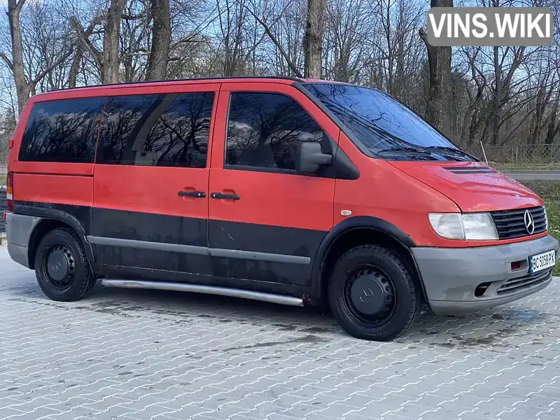 Мінівен Mercedes-Benz Vito 2001 2.2 л. Ручна / Механіка обл. Львівська, Дрогобич - Фото 1/19