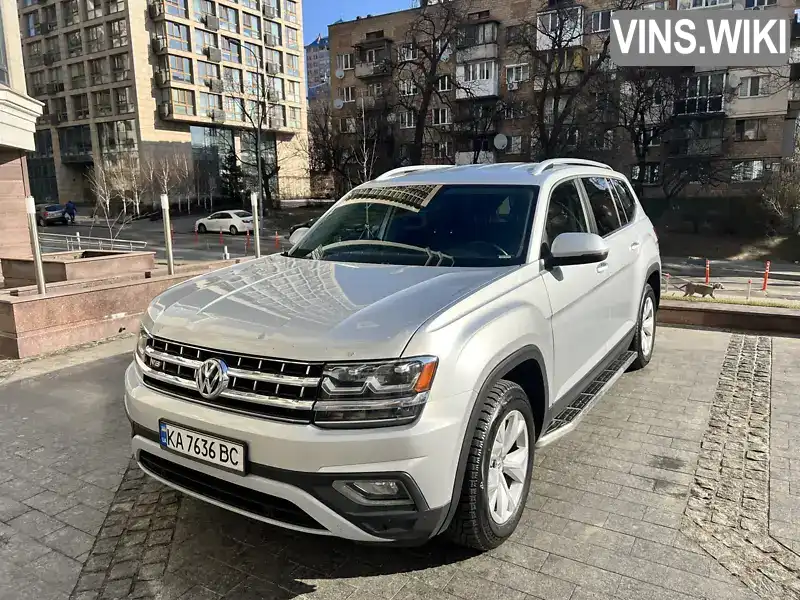 Внедорожник / Кроссовер Volkswagen Atlas 2018 3.6 л. Автомат обл. Киевская, Киев - Фото 1/21