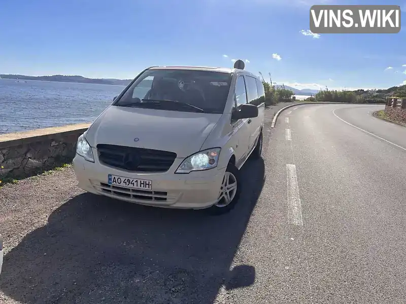 Мінівен Mercedes-Benz Vito 2010 2.2 л. Автомат обл. Закарпатська, Тячів - Фото 1/21