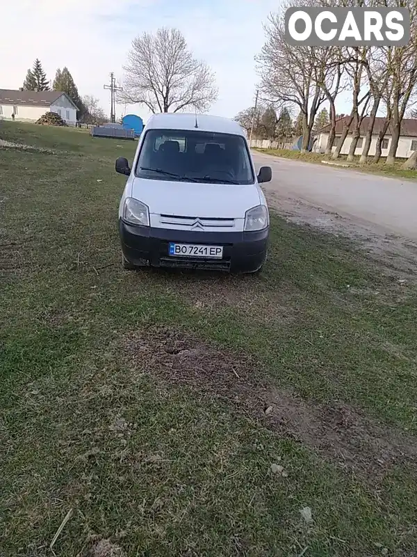 Мінівен Citroen Berlingo 2003 2 л. Ручна / Механіка обл. Тернопільська, Бережани - Фото 1/8