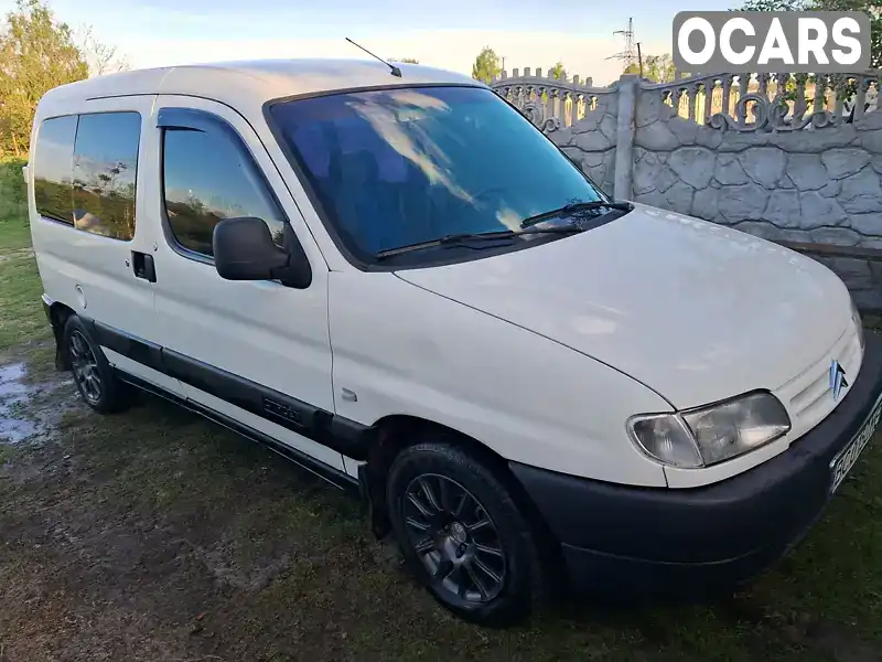 Мінівен Citroen Berlingo 2000 1.9 л. Ручна / Механіка обл. Львівська, Буськ - Фото 1/8