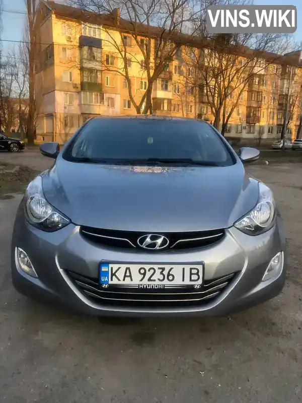 Седан Hyundai Elantra 2013 1.8 л. Автомат обл. Киевская, Киев - Фото 1/21