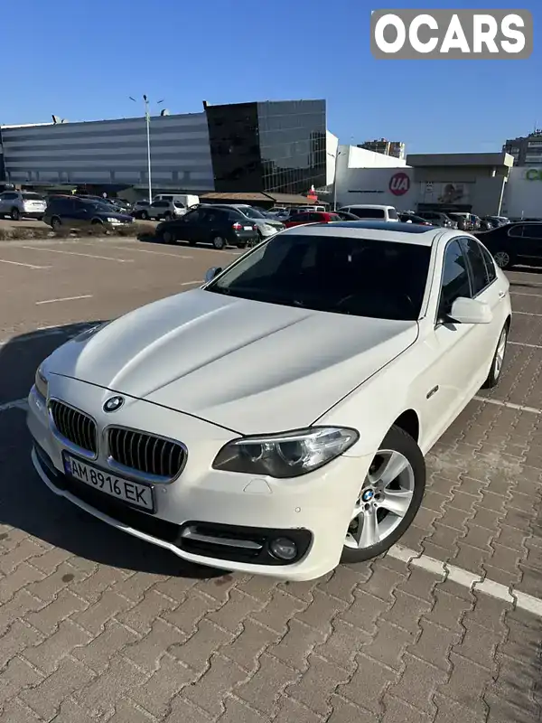 Седан BMW 5 Series 2013 2 л. Автомат обл. Житомирська, Андрушівка - Фото 1/21