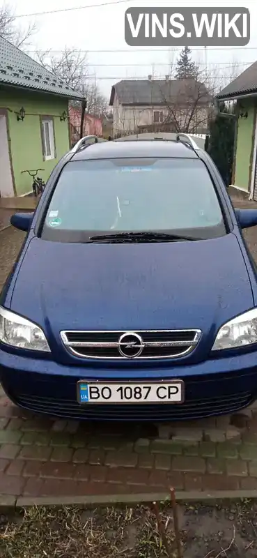 Минивэн Opel Zafira 2005 1.8 л. Ручная / Механика обл. Тернопольская, Залещики - Фото 1/21