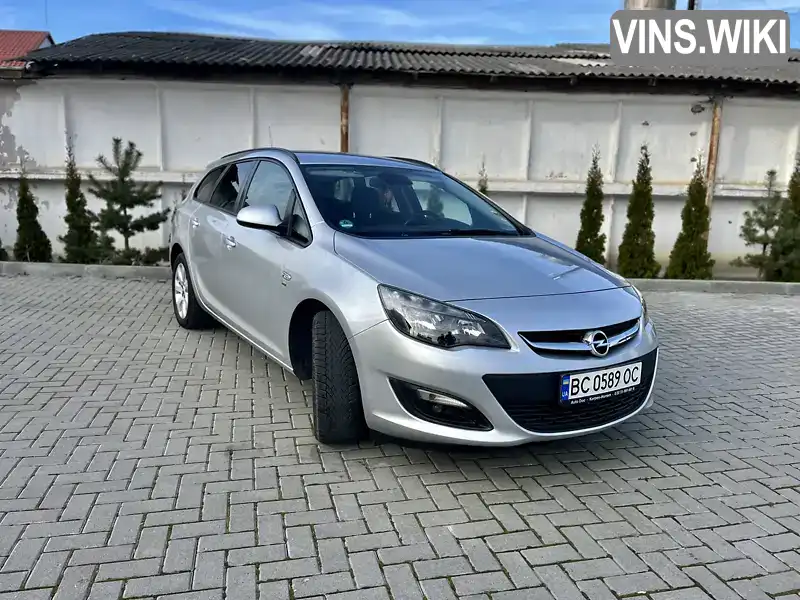 W0LPD8EK4E8045977 Opel Astra 2014 Універсал 1.7 л. Фото 8