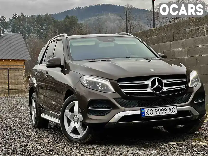 Внедорожник / Кроссовер Mercedes-Benz GLE-Class 2015 2.99 л. Автомат обл. Закарпатская, Межгорье - Фото 1/21