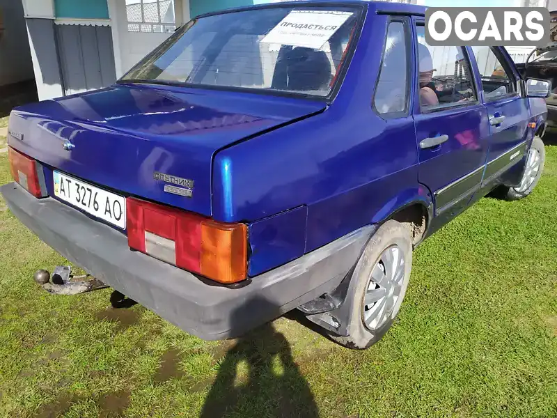 Седан ВАЗ / Lada 21099 2003 1.5 л. Ручна / Механіка обл. Івано-Франківська, Снятин - Фото 1/21