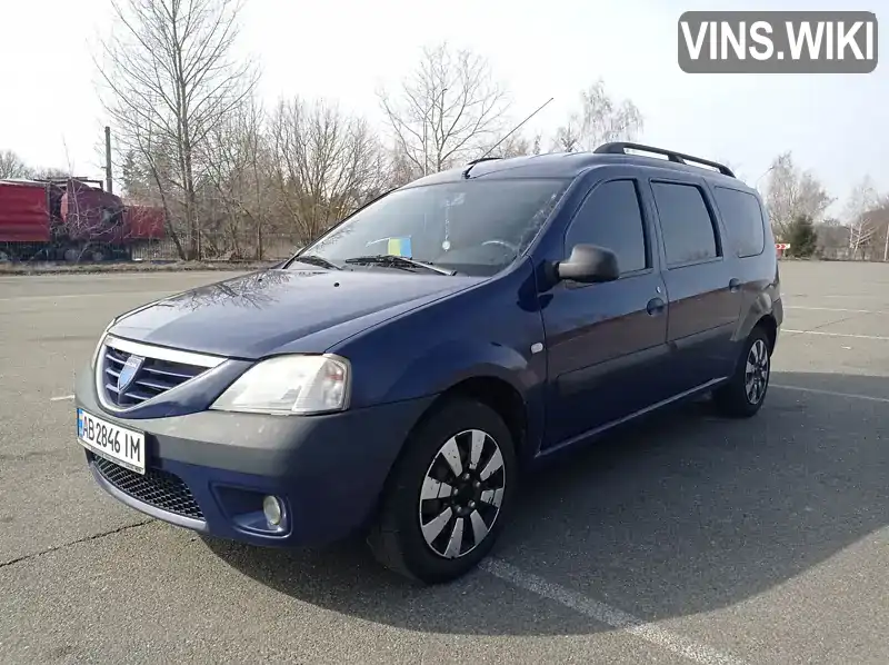 Универсал Dacia Logan MCV 2007 1.6 л. Ручная / Механика обл. Черниговская, Бахмач - Фото 1/21