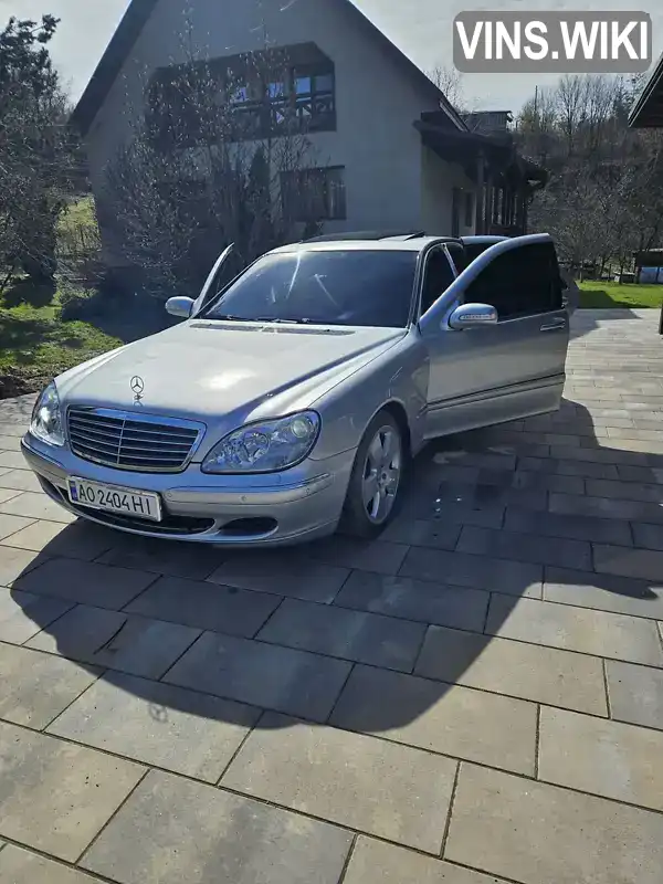 Седан Mercedes-Benz S-Class 2004 3.2 л. Автомат обл. Закарпатская, Тячев - Фото 1/18