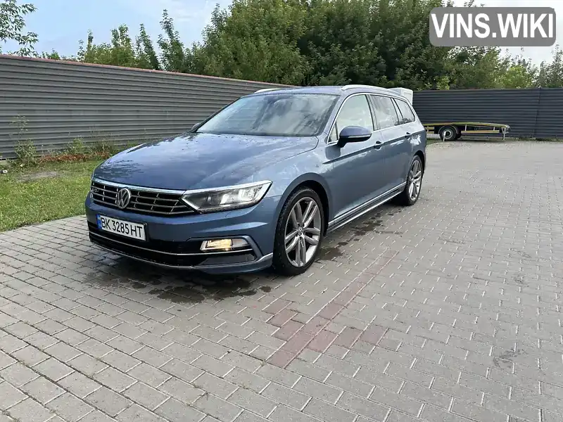 Универсал Volkswagen Passat 2017 1.97 л. Ручная / Механика обл. Ровенская, Радивилов - Фото 1/21