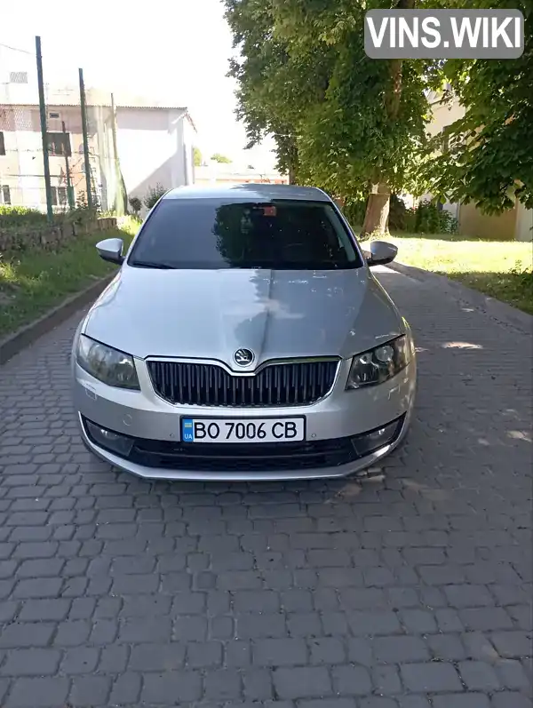 TMBAJ9NE2H0102003 Skoda Octavia 2016 Ліфтбек 2 л. Фото 1