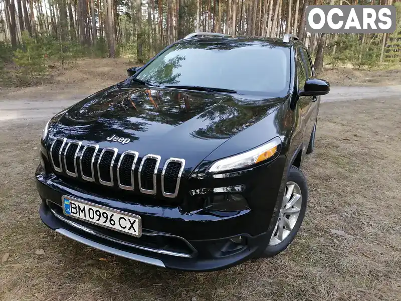 Позашляховик / Кросовер Jeep Cherokee 2017 3.24 л. Автомат обл. Сумська, Лебедин - Фото 1/15