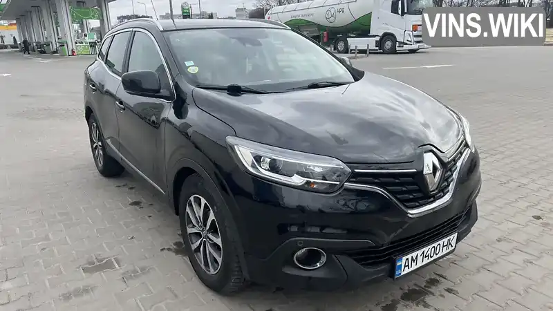 Позашляховик / Кросовер Renault Kadjar 2017 1.6 л. Автомат обл. Житомирська, Житомир - Фото 1/16