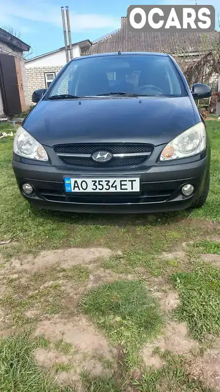 Хетчбек Hyundai Getz 2008 1.4 л. Ручна / Механіка обл. Полтавська, Велика Багачка - Фото 1/21