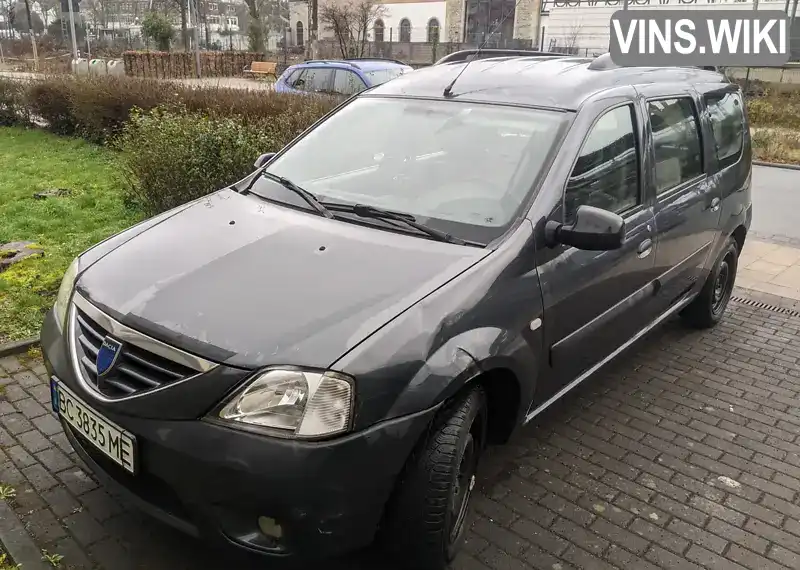 Седан Dacia Logan 2008 1.46 л. Ручна / Механіка обл. Львівська, Борислав - Фото 1/21