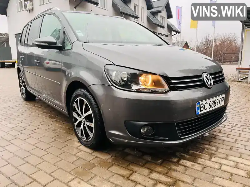 Мінівен Volkswagen Touran 2012 1.6 л. Автомат обл. Львівська, Львів - Фото 1/13