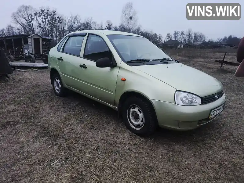 Седан ВАЗ / Lada 1118 Калина 2006 1.6 л. Ручна / Механіка обл. Чернігівська, Чернігів - Фото 1/16